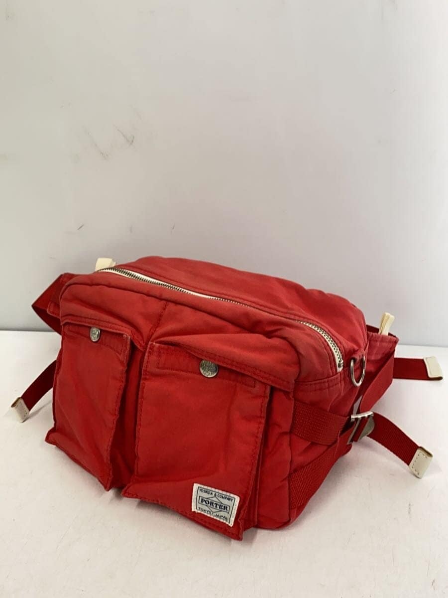 PORTER Shoulder Bag Cotton RED 2