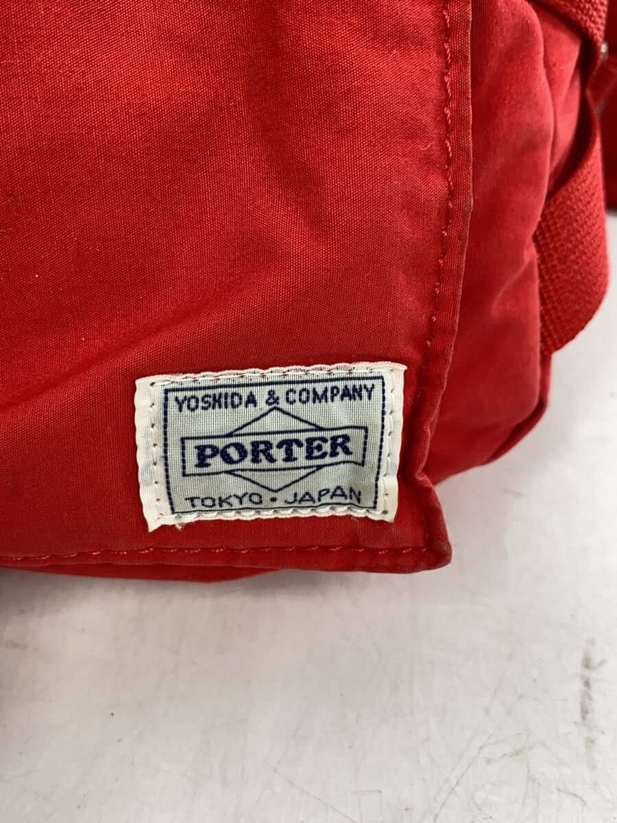 PORTER Shoulder Bag Cotton RED 5