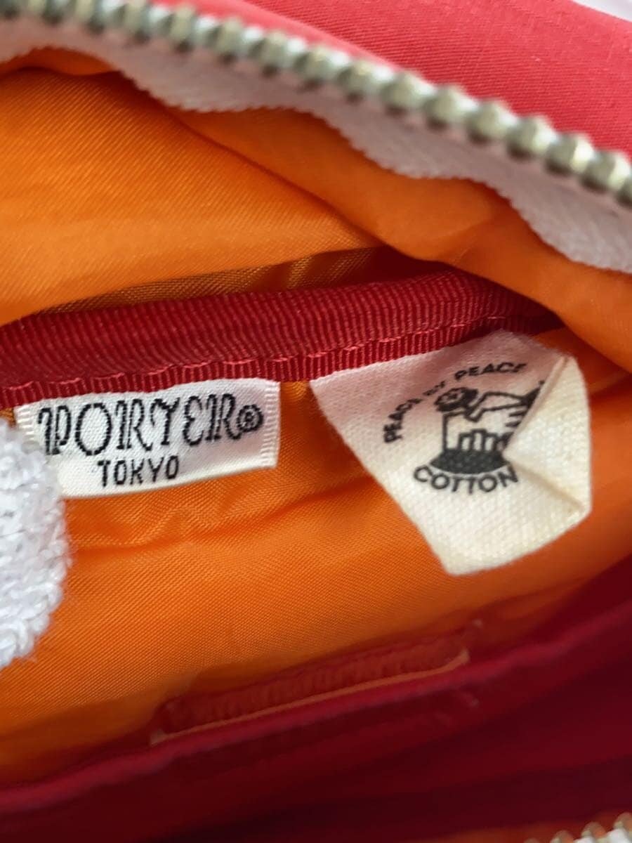 PORTER Shoulder Bag Cotton RED 7