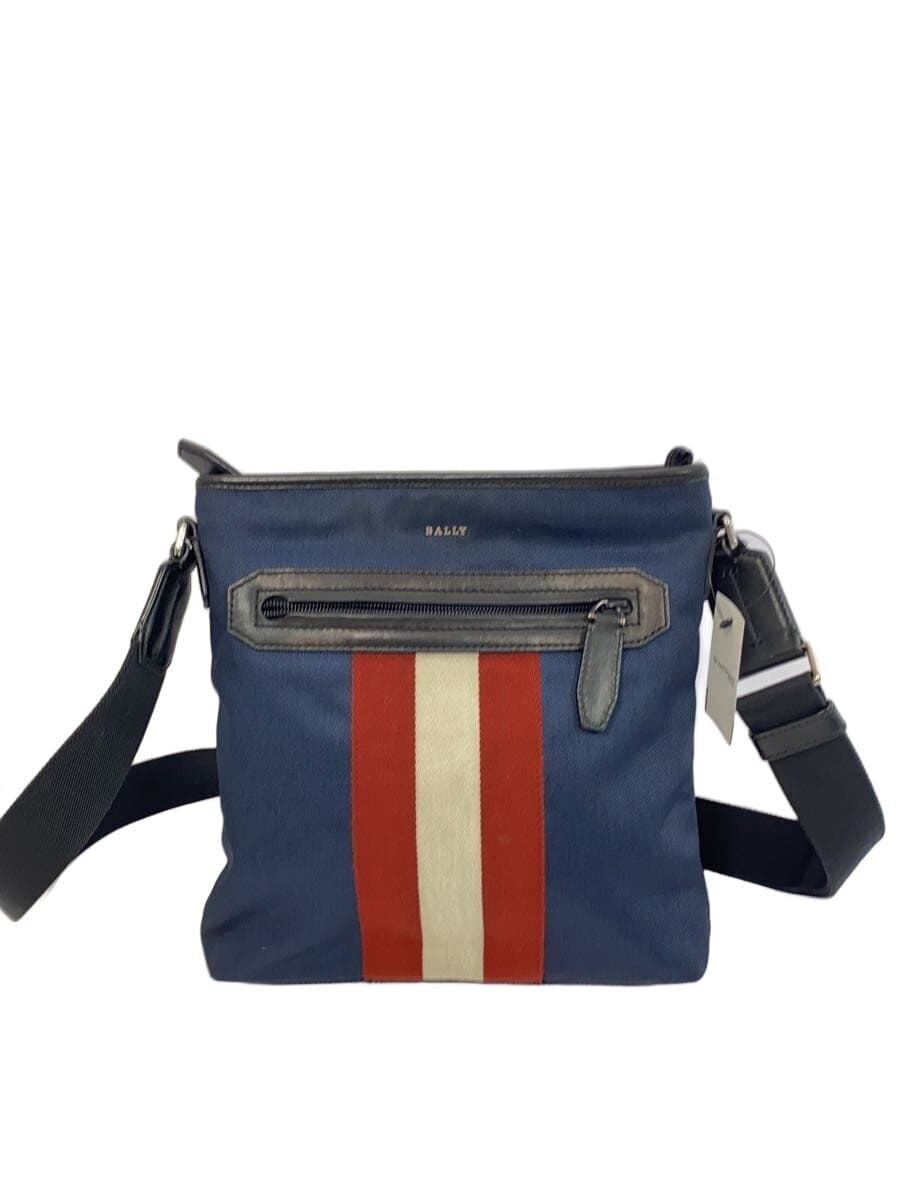 BALLYCURRIOS Carlos Trainspotting Shoulder Bag Nylon Navy