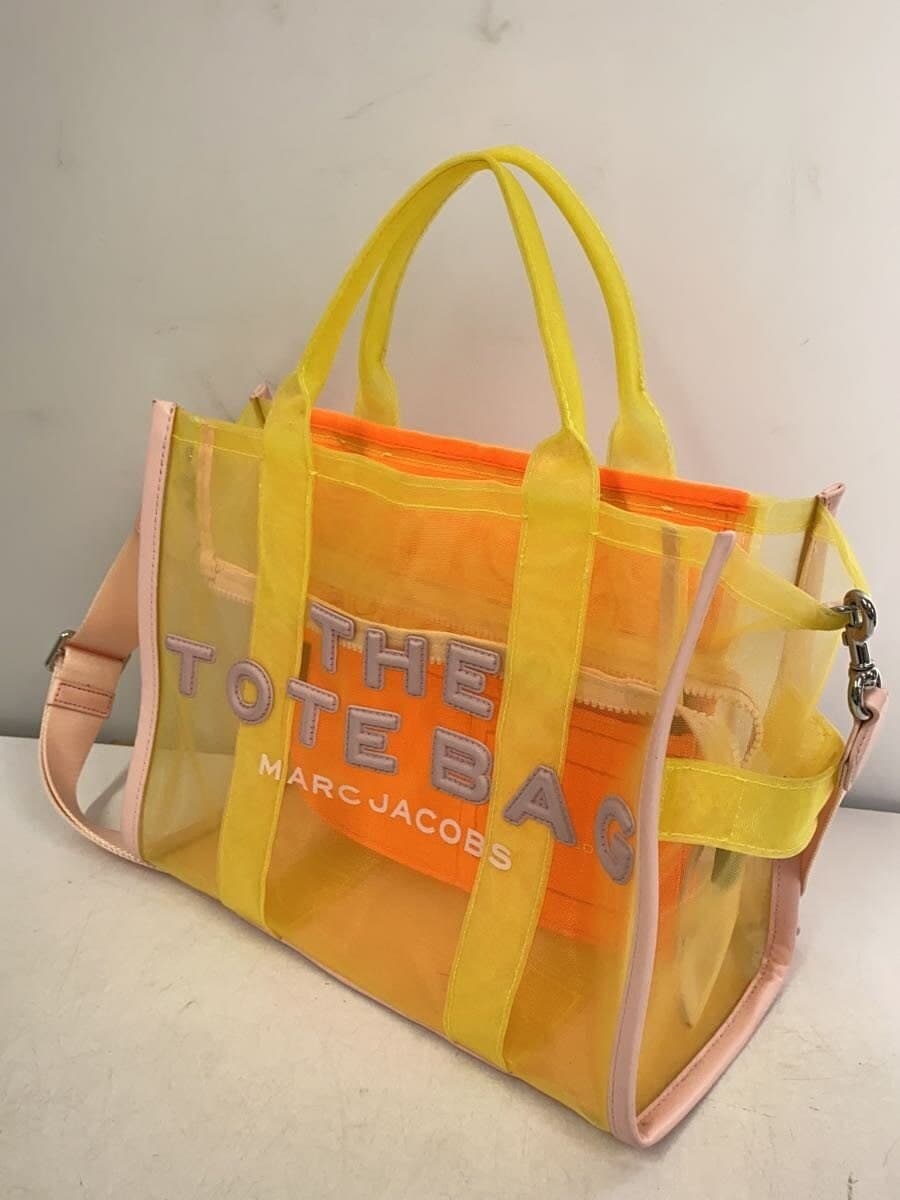 MARC BY MARC JACOBS2-Way MESH TOTE BAG Tote Bag Yellow Pink H081M10SP22 2