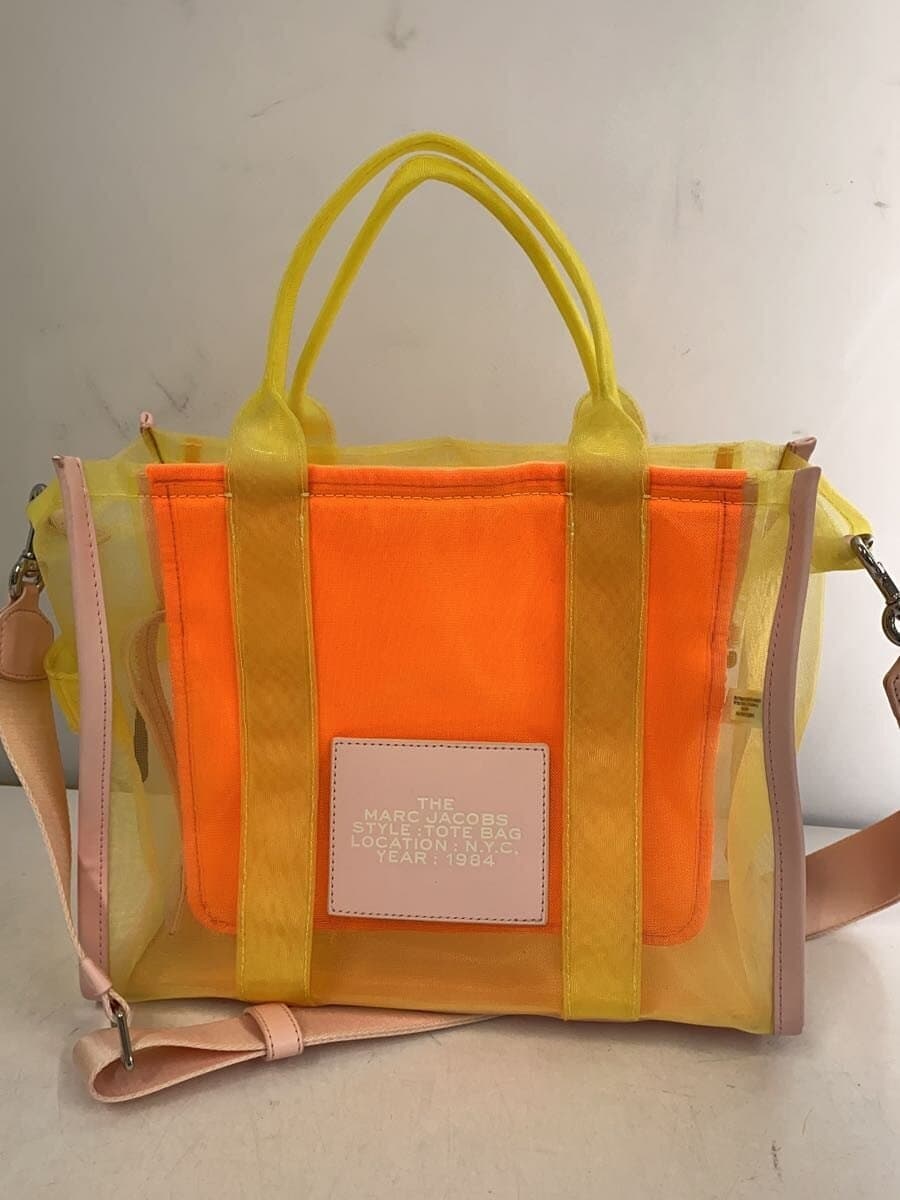 MARC BY MARC JACOBS2-Way MESH TOTE BAG Tote Bag Yellow Pink H081M10SP22 3