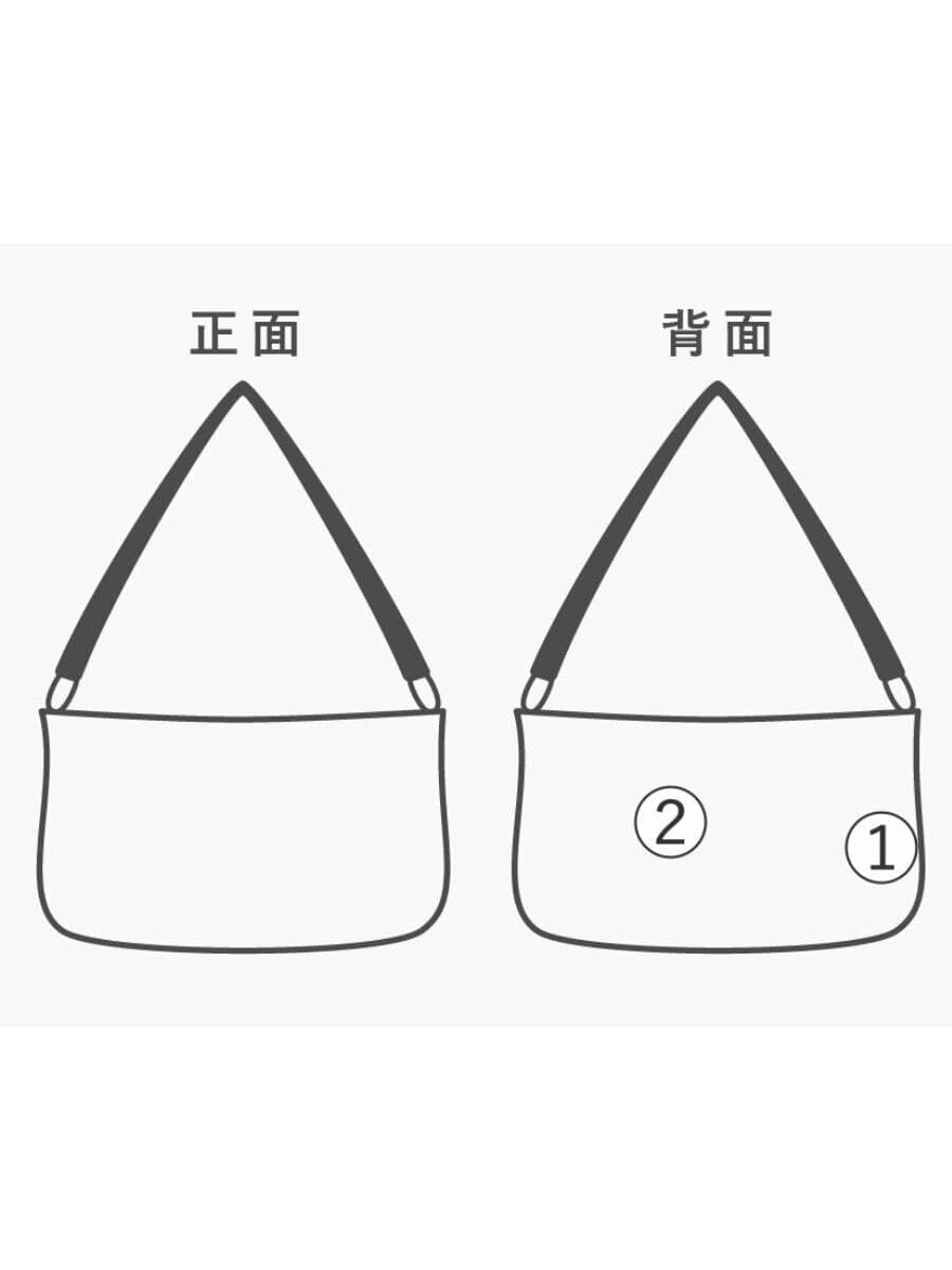 MYSTERY RANCHSKA Scar Shoulder Bag Nylon Black 9