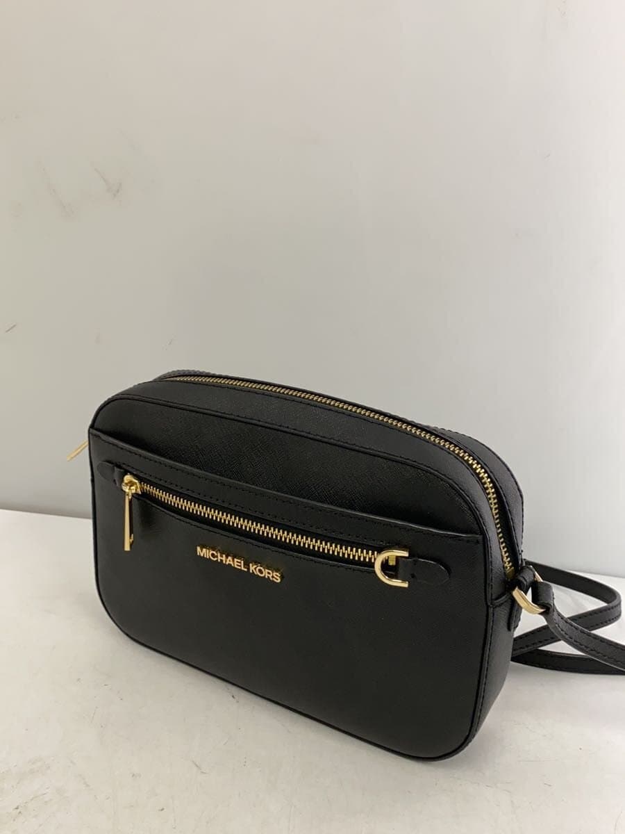 MICHAEL KORS Shoulder Bag Leather Black AC-2107 2