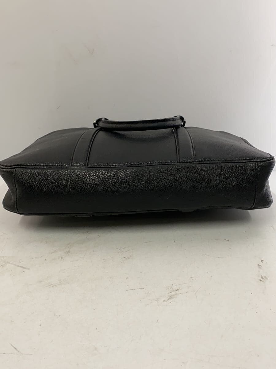 COACH Perry Slim Brief Leather BLK F59057 4