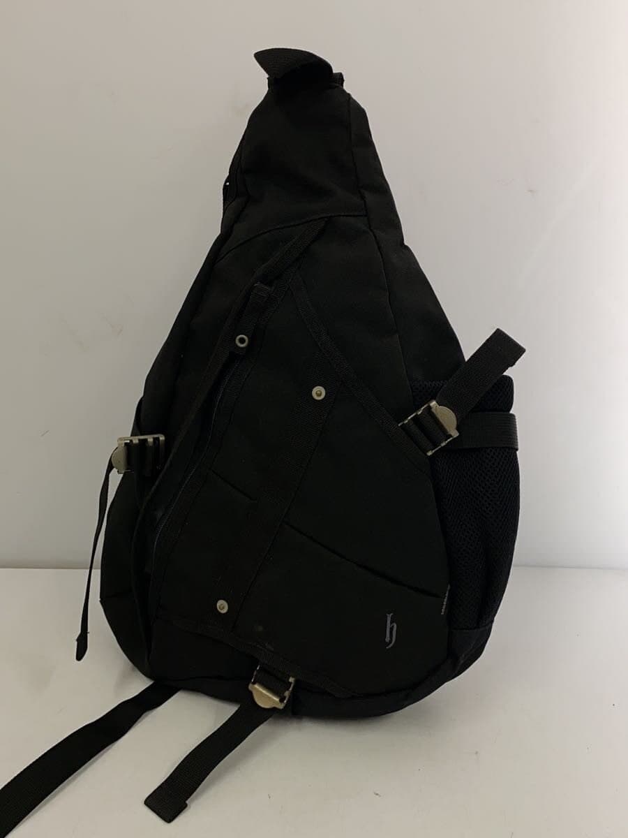 DJ HONDA One Shoulder Bag Body Bag BLK Plain 2