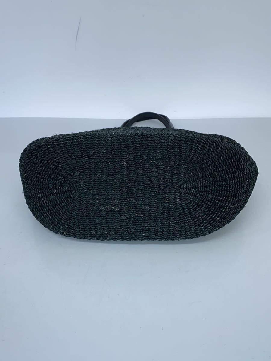 agnes b. Basket Bag Tote Bag BLK Solid 4