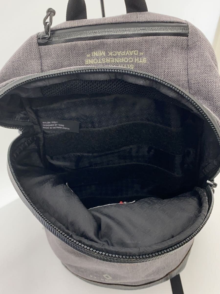 TERG Backpack GRY Solid 6