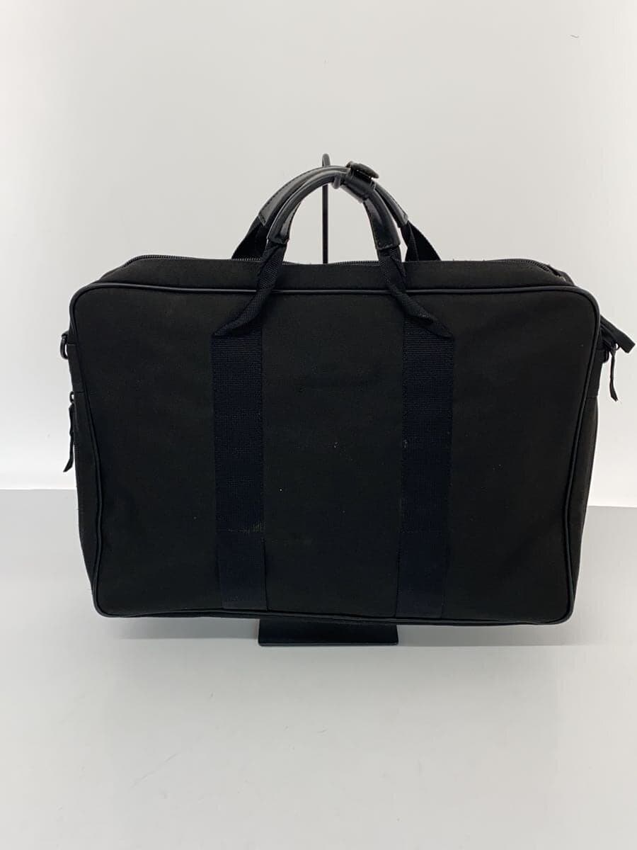 PORTER Briefcase Handbag BLK Solid Shoulder Missing Part 3