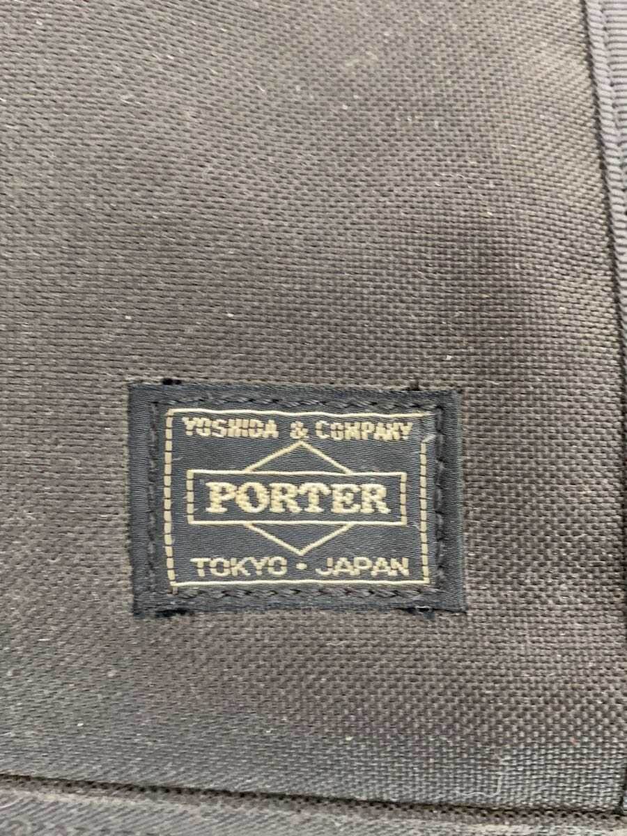 PORTER Briefcase Handbag BLK Solid Shoulder Missing Part 5