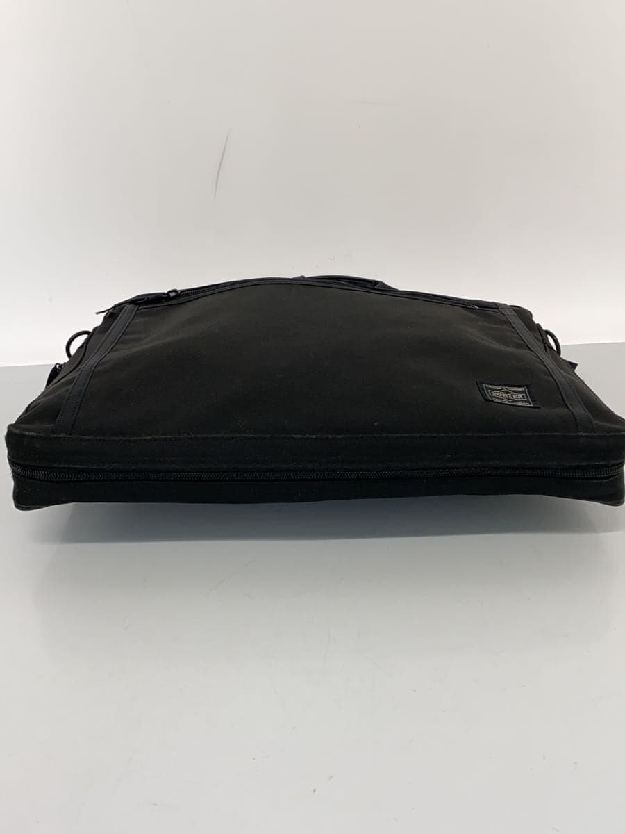 PORTER Briefcase Handbag BLK Solid Shoulder Missing Part 7