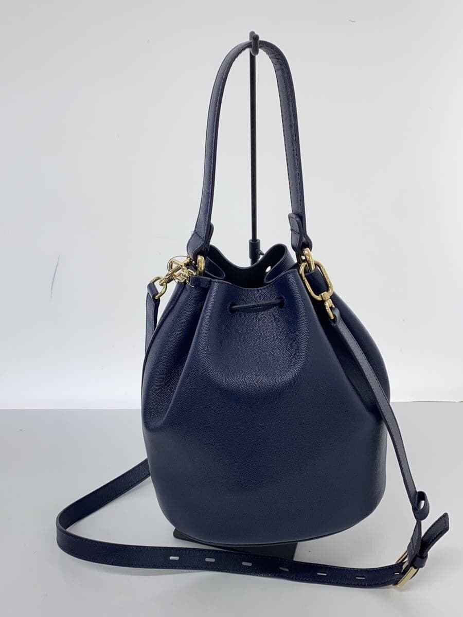 FURLA Drawstring Bag NVY Solid 3