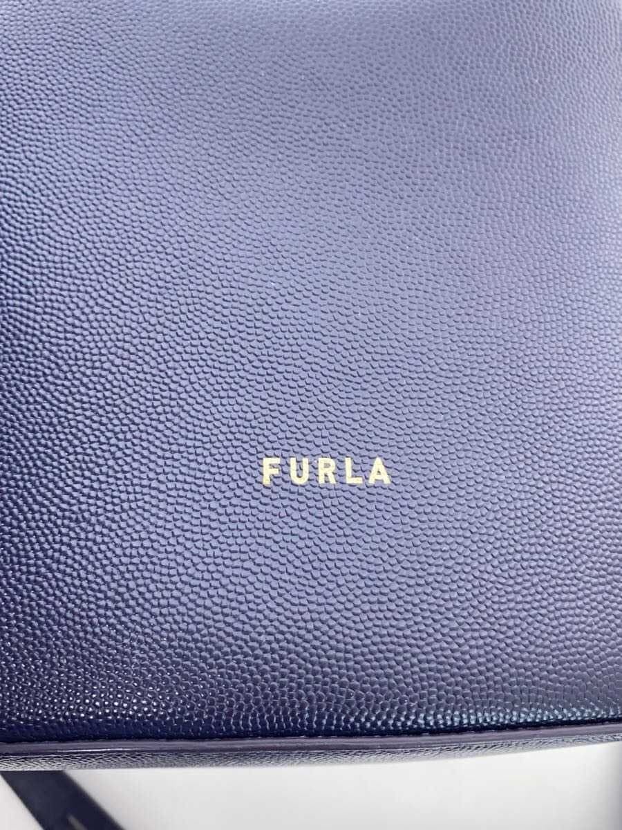 FURLA Drawstring Bag NVY Solid 5