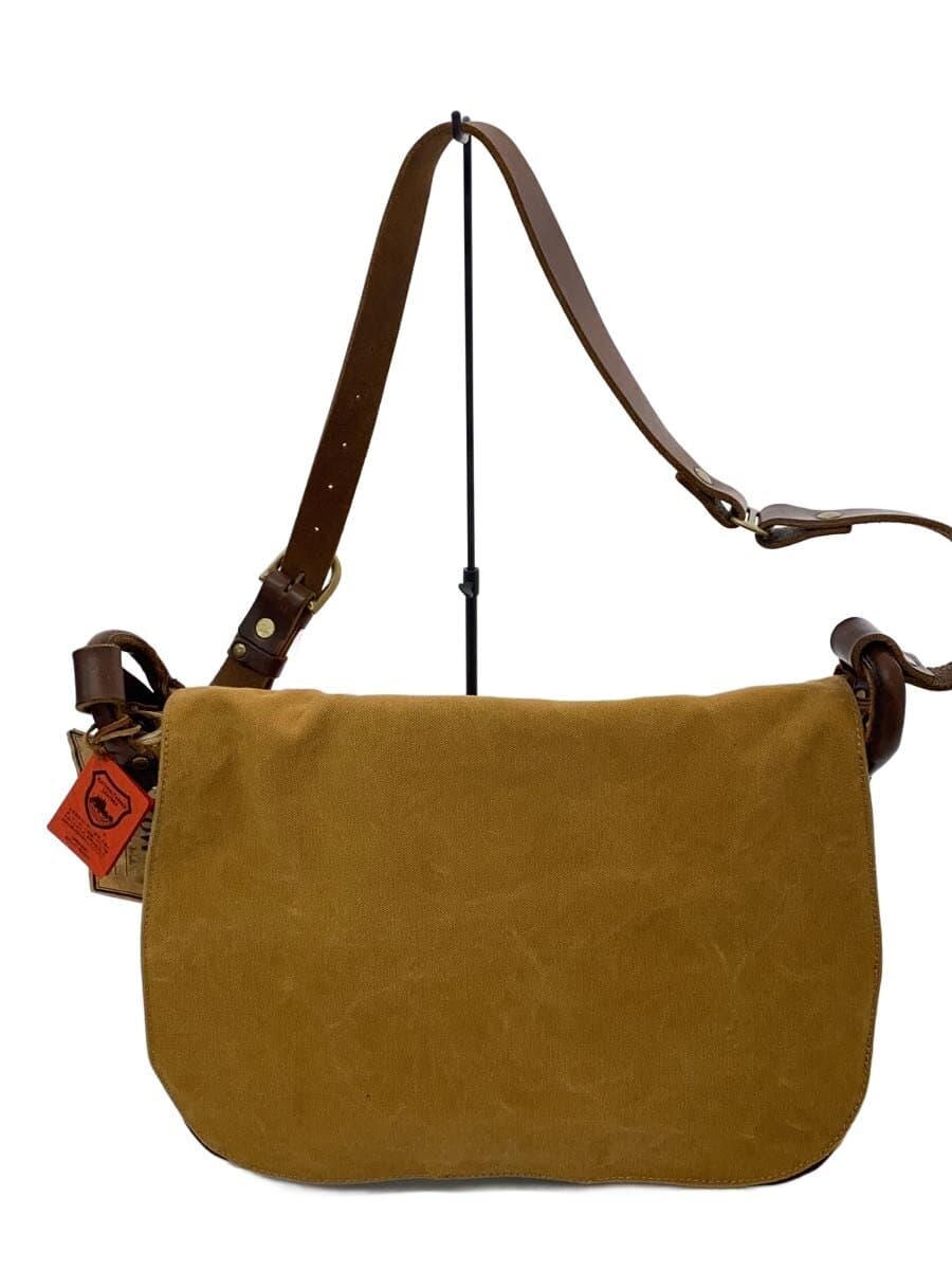 SLOW Shoulder Bag Canvas BEG Solid