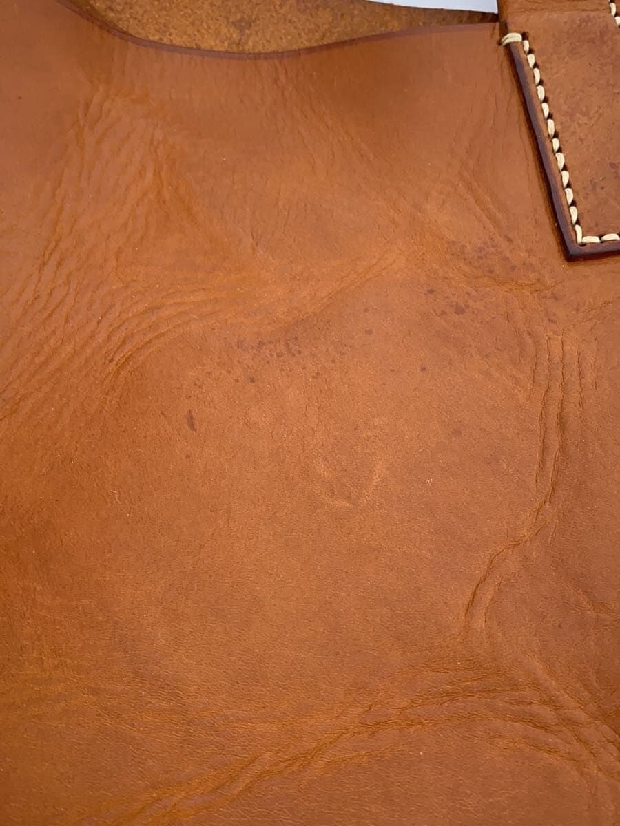 GENTEN Amaro Tote Bag L Leather BRW Plain 7