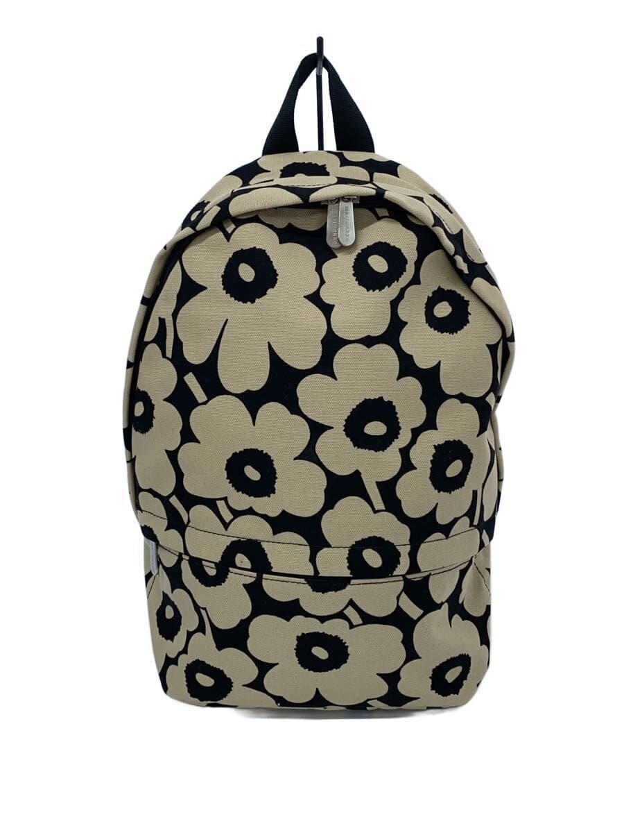 marimekko Everything Backpack I Unikko Cotton CML Floral Pattern
