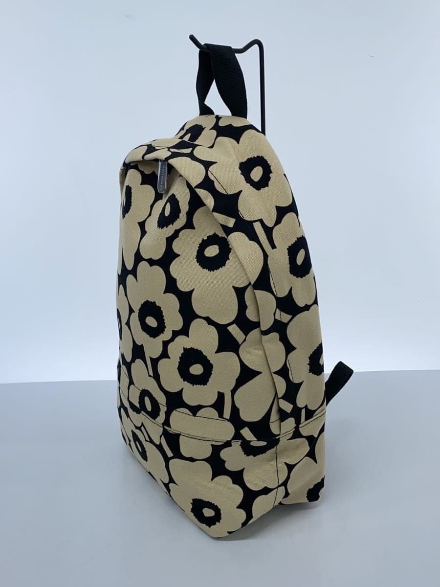 marimekko Everything Backpack I Unikko Cotton CML Floral Pattern 2