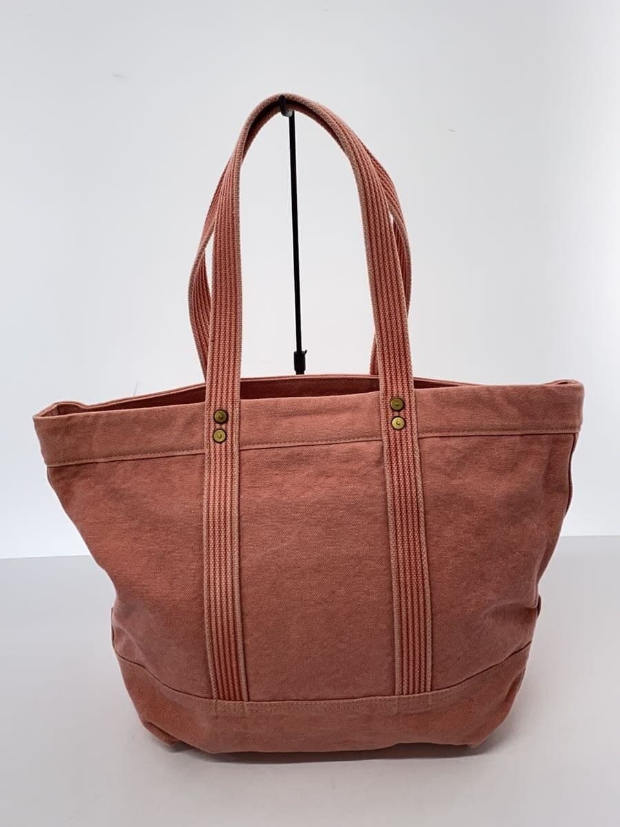 POLO RALPH LAUREN tote bag cotton PNK solid color 3