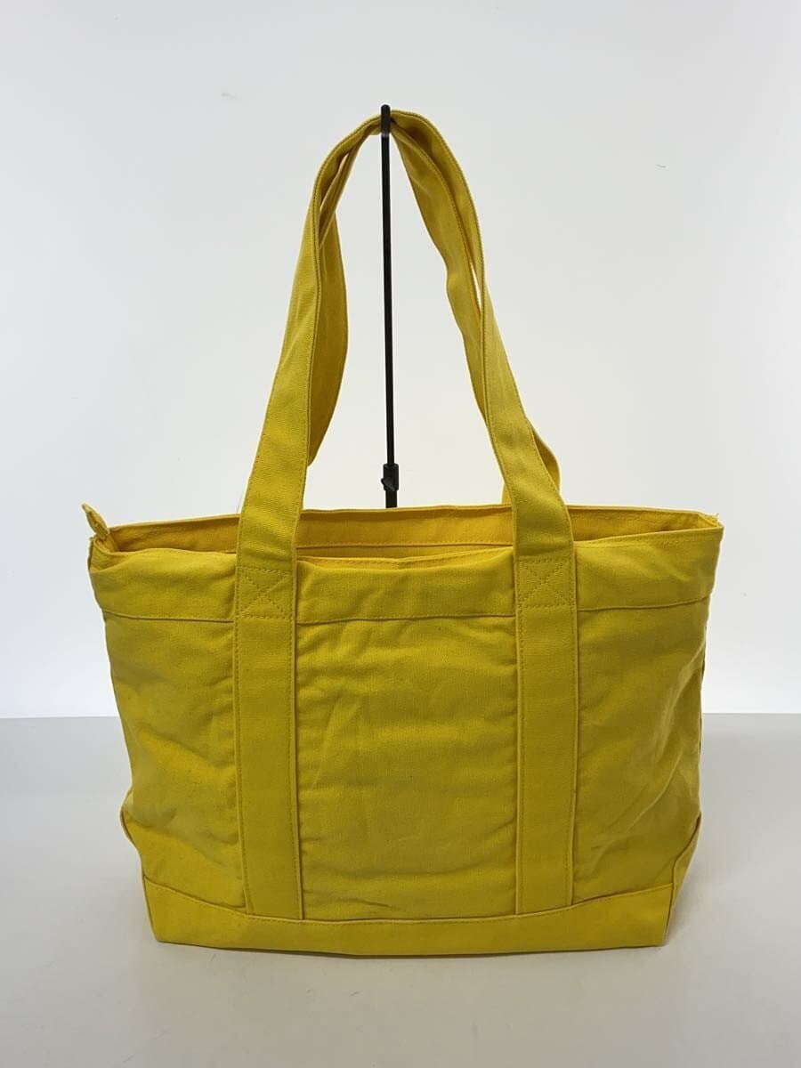 POLO RALPH LAUREN Tote Bag Cotton YLW Plain 3