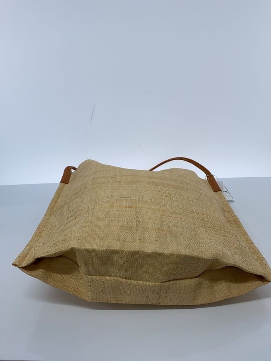 agnes b. tote bag cotton BRW plain 4