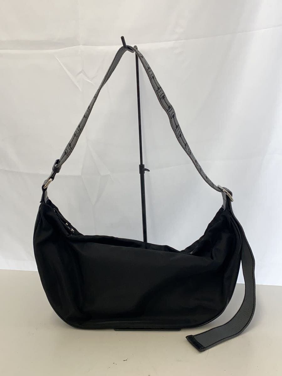 IACUCCI Shoulder Bag Nylon BLK Solid AGO-4096 3