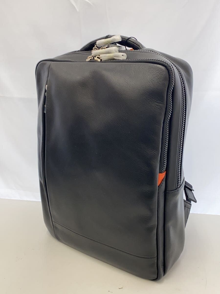 Other Brand ISIT Business Backpack Cowhide BLK Solid 2