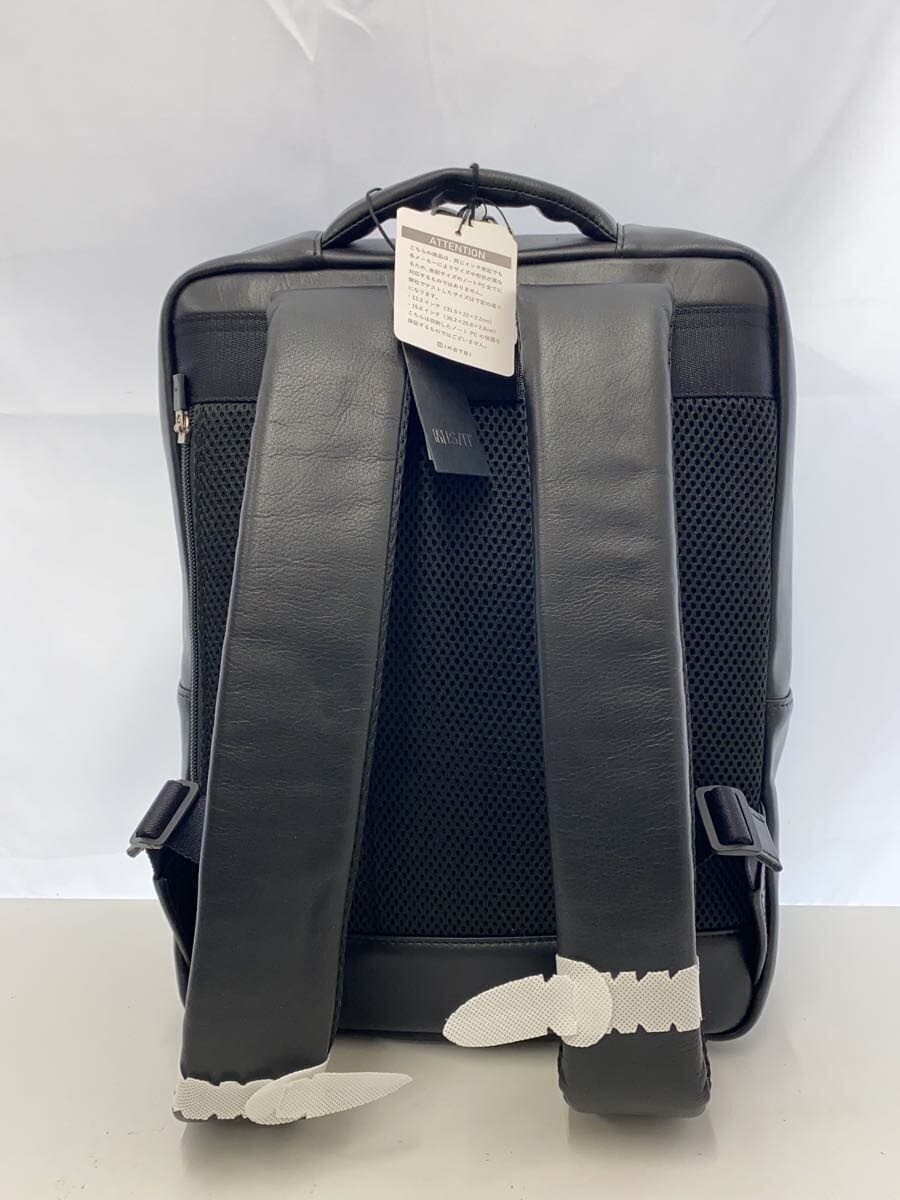 Other Brand ISIT Business Backpack Cowhide BLK Solid 3