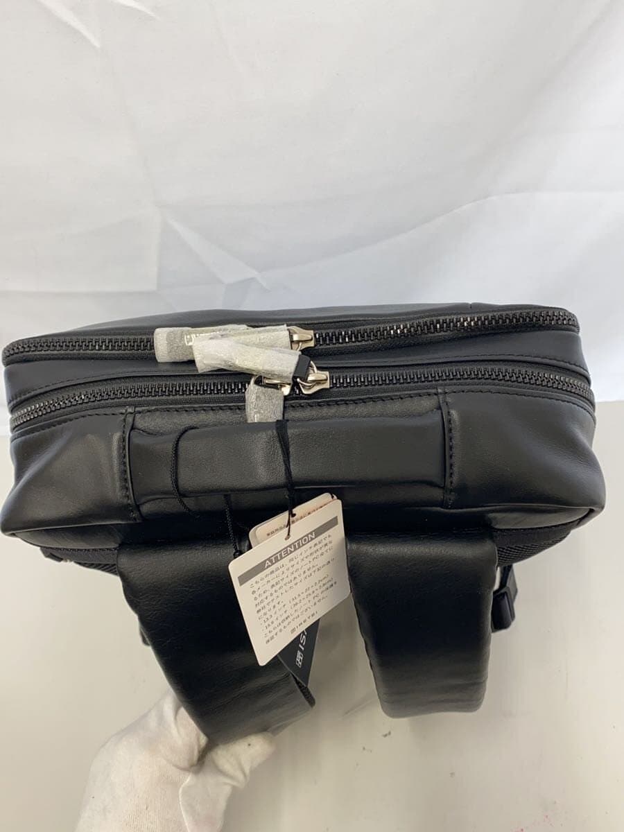 Other Brand ISIT Business Backpack Cowhide BLK Solid 4