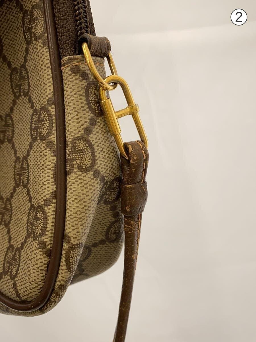 GUCCI shoulder bag -- BEG all-over pattern 8