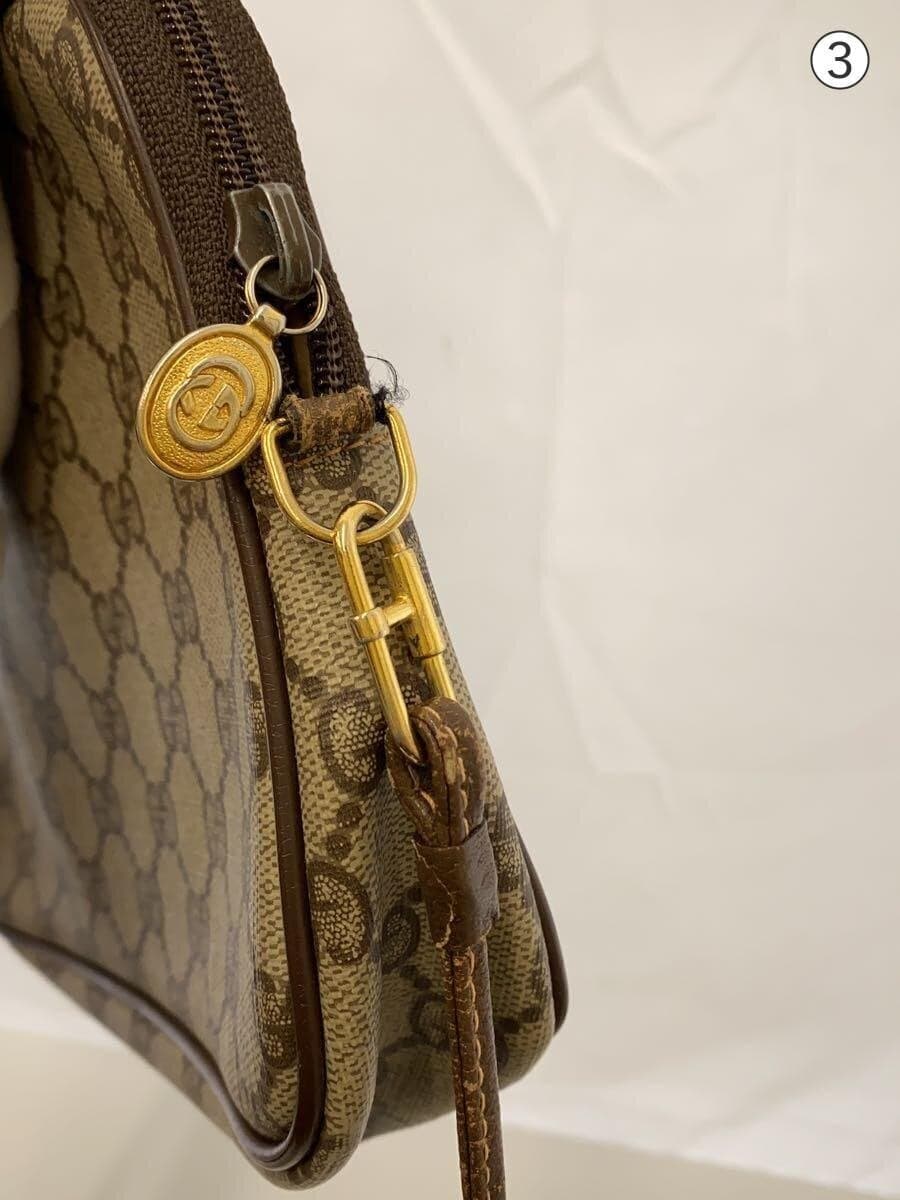 GUCCI shoulder bag -- BEG all-over pattern 9