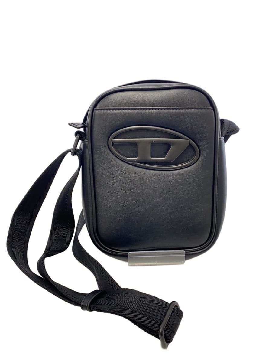 DIESEL Shoulder Bag Faux Leather BLK
