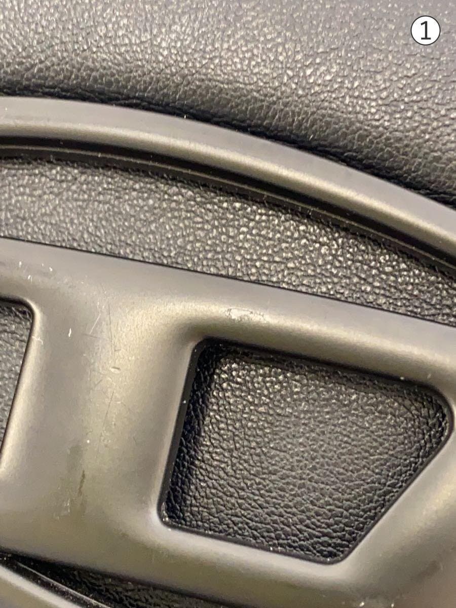 DIESEL Shoulder Bag Faux Leather BLK 7