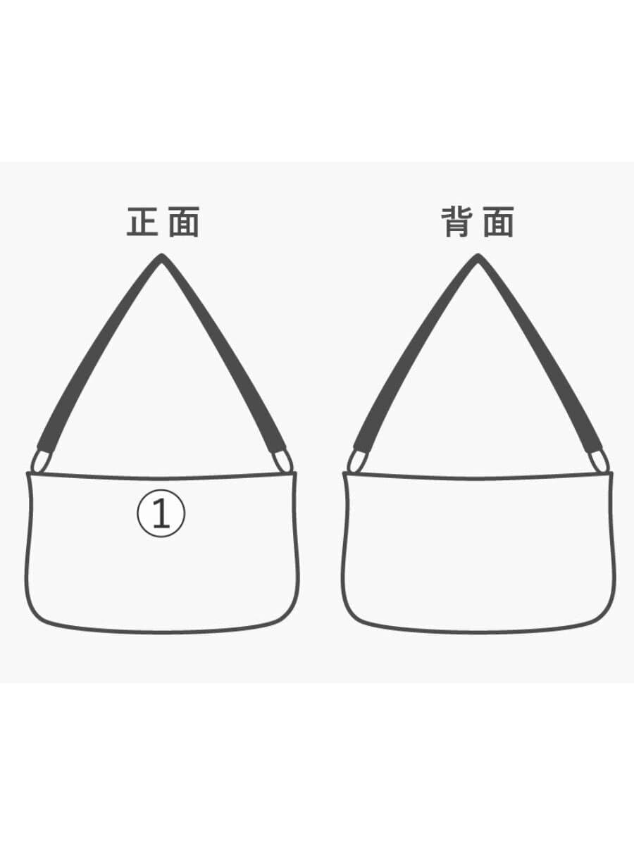 DIESEL Shoulder Bag Faux Leather BLK 8