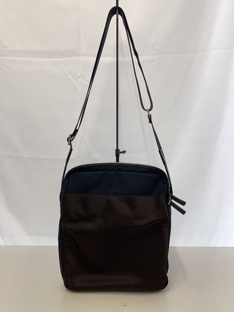 Paul Smith UTILITY POCKET_Shoulder Bag Nylon BRW Solid PSN141 3