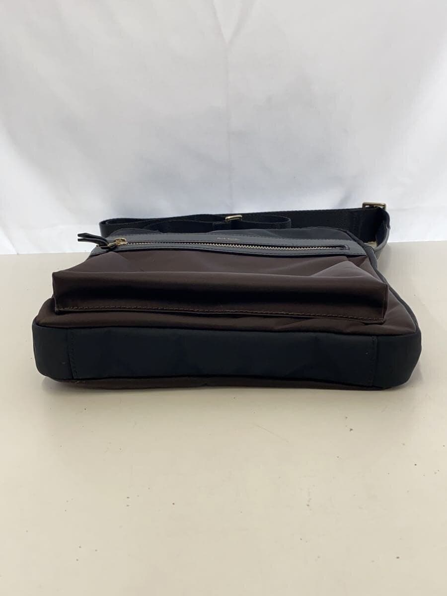 Paul Smith UTILITY POCKET_Shoulder Bag Nylon BRW Solid PSN141 4