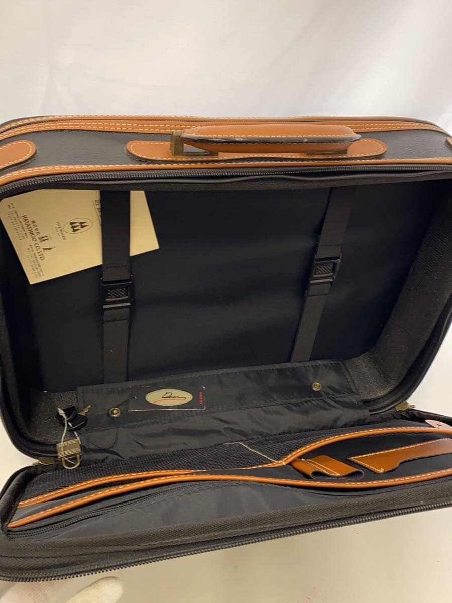 FIVE WOODS Briefcase Leather Black Solid Color 6