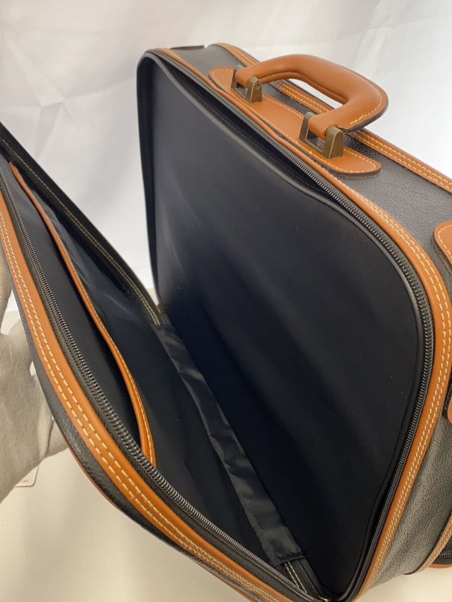 FIVE WOODS Briefcase Leather Black Solid Color 8