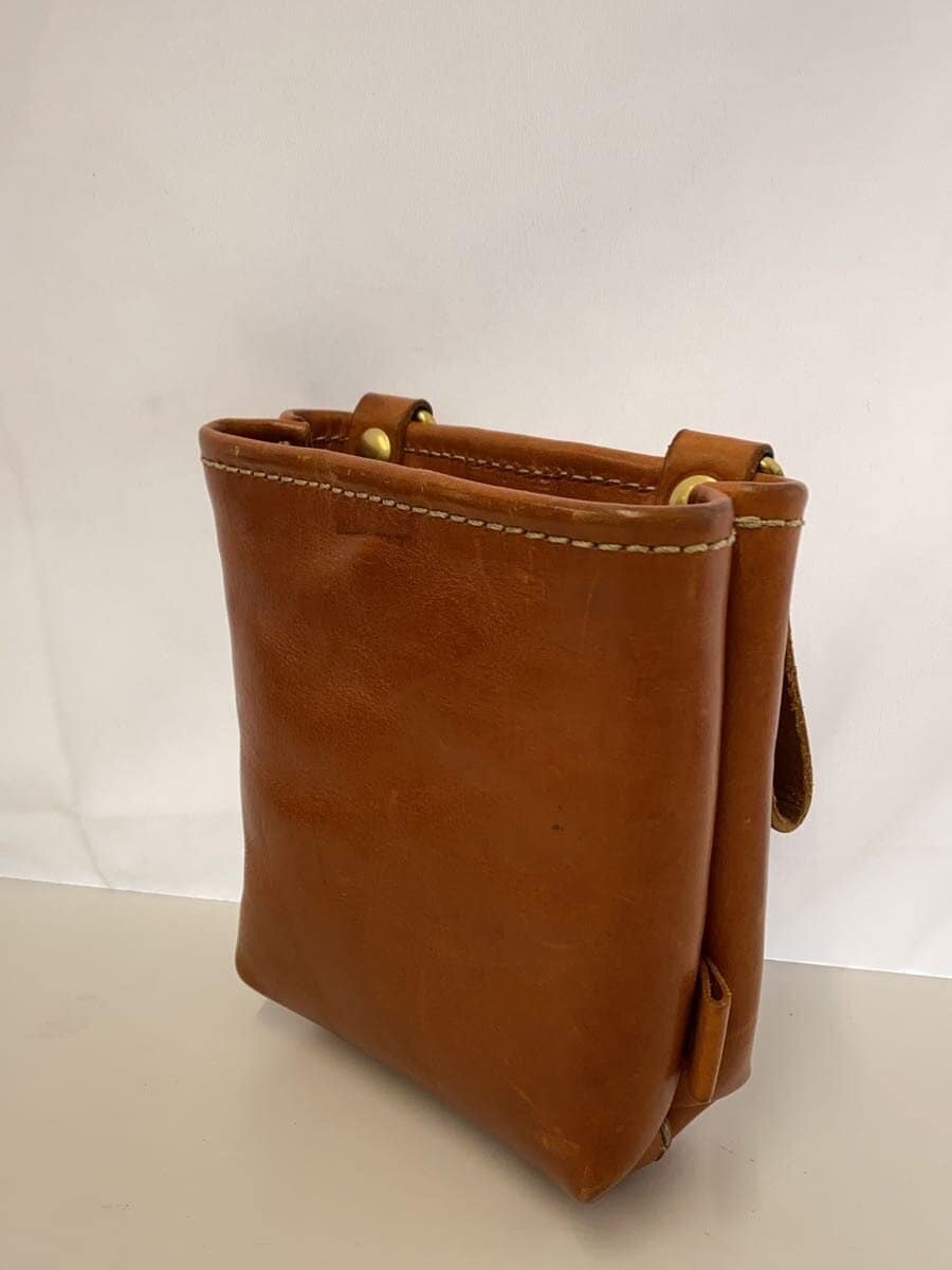 HERZ Pouch Leather BRW Plain 2