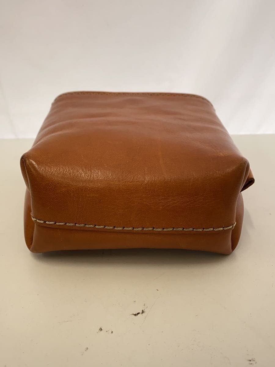 HERZ Pouch Leather BRW Plain 4