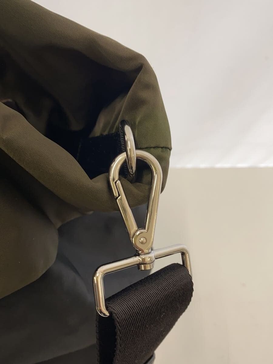 PRADATESSUTO DOUBLE_2WAY Tote Bag Nylon Black Solid BN1959 7