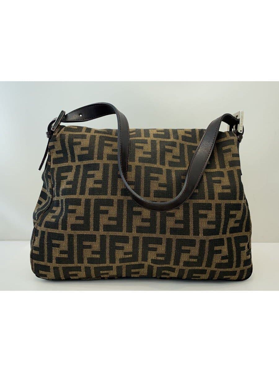 FENDI Shoulder Bag BRW All Over Pattern 3