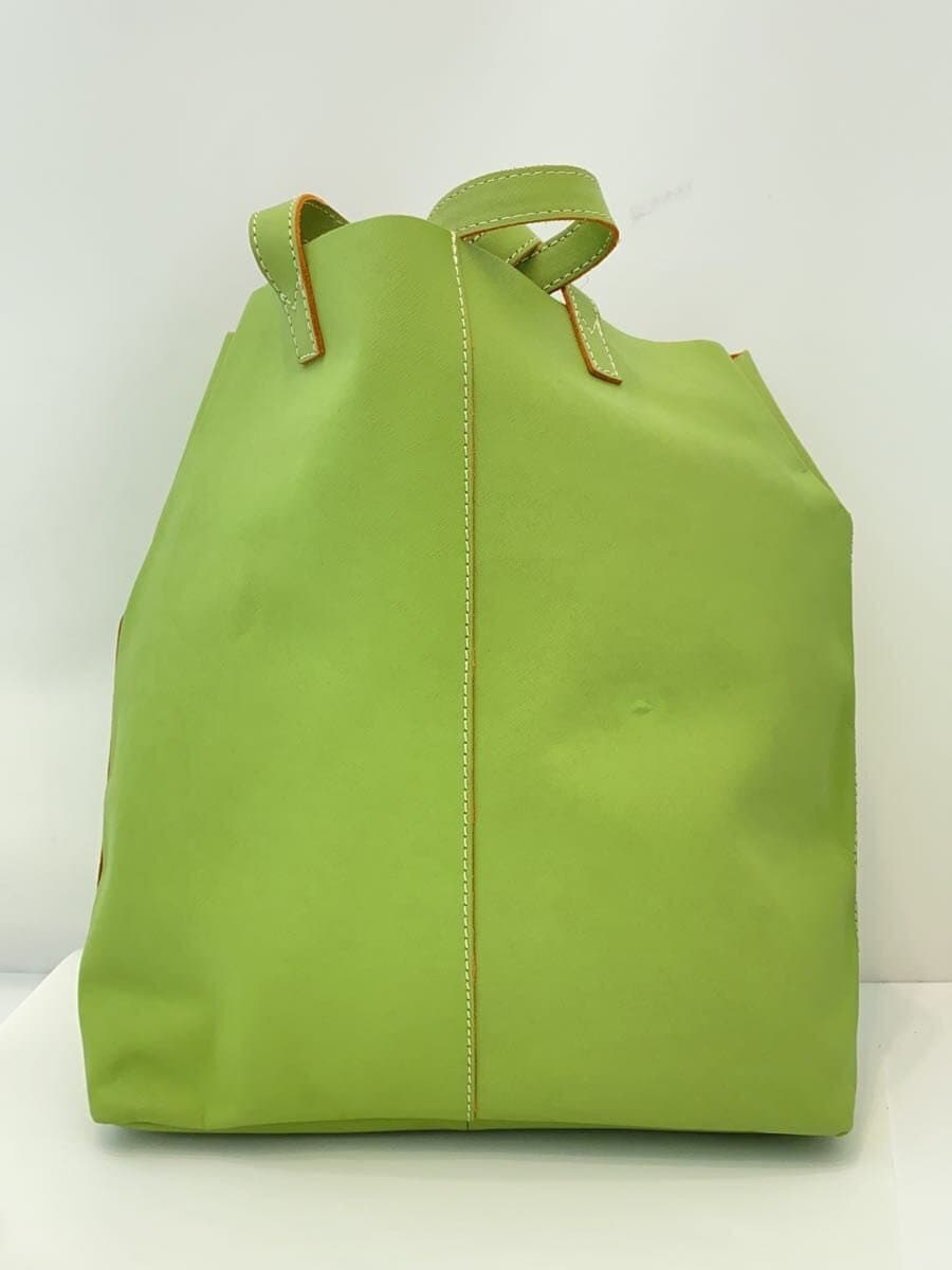 Other Brand Tote Bag Leather GRN Solid Consider Condition 3