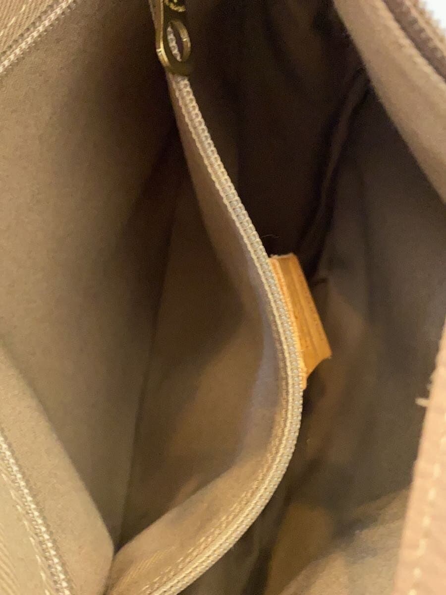 IL BISONTE Shoulder Bag Leather BEG 8