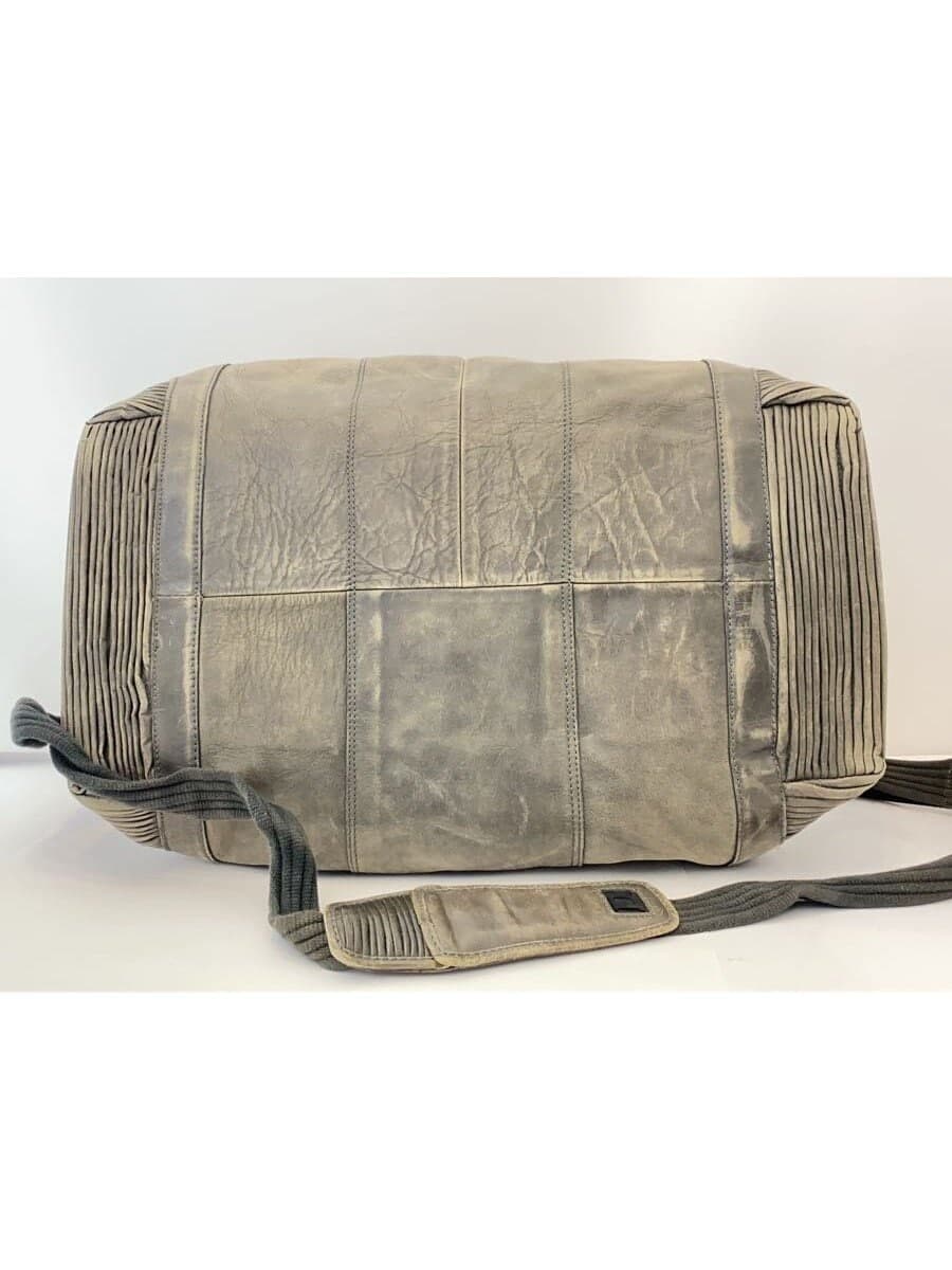 DIESEL Boston Bag Leather KHK 4