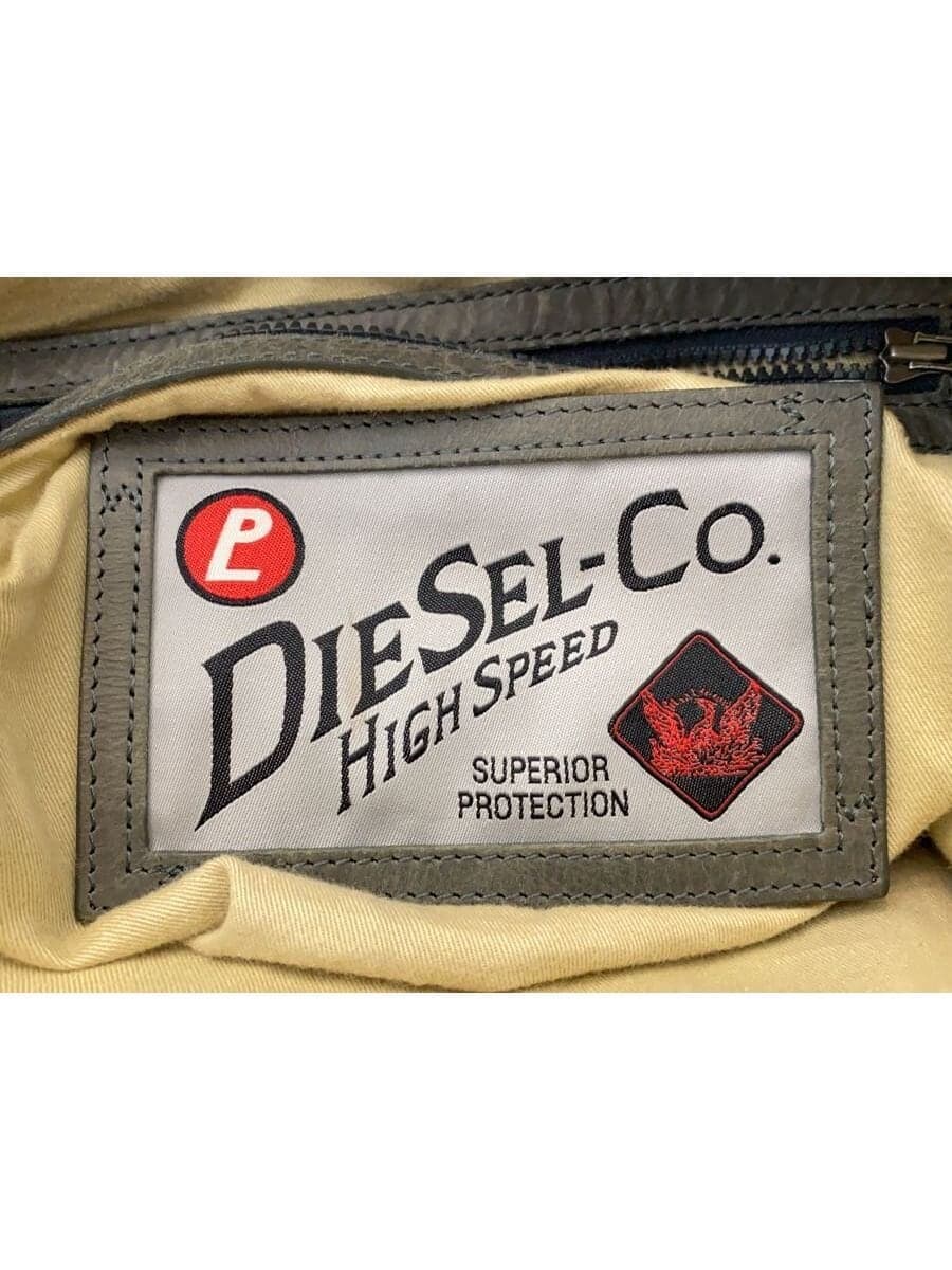 DIESEL Boston Bag Leather KHK 7