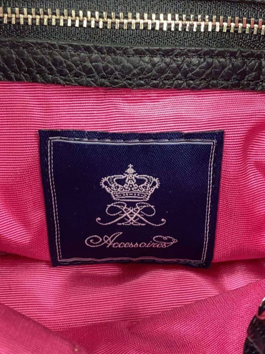 A.D.M.J.ACCESSORIES Handbag Faux Leather BLK 5