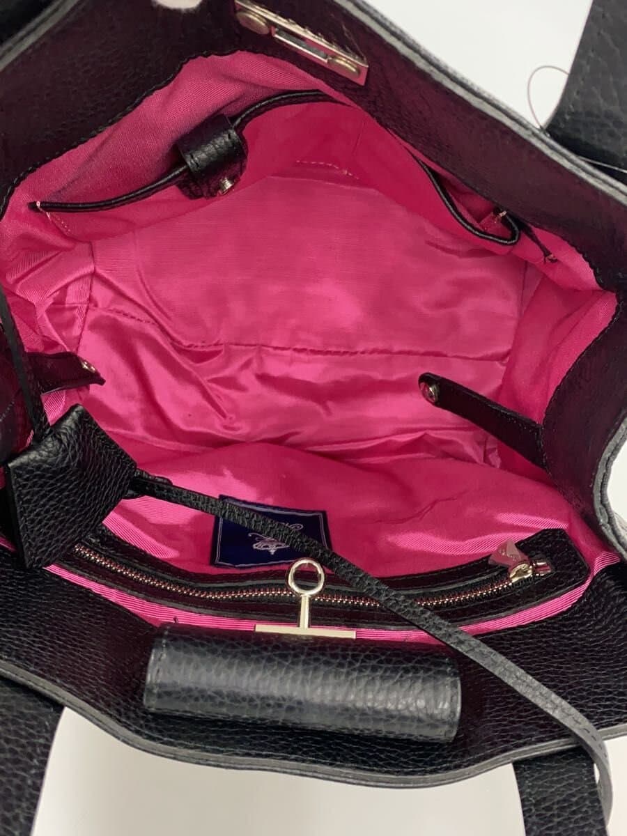 A.D.M.J.ACCESSORIES Handbag Faux Leather BLK 6