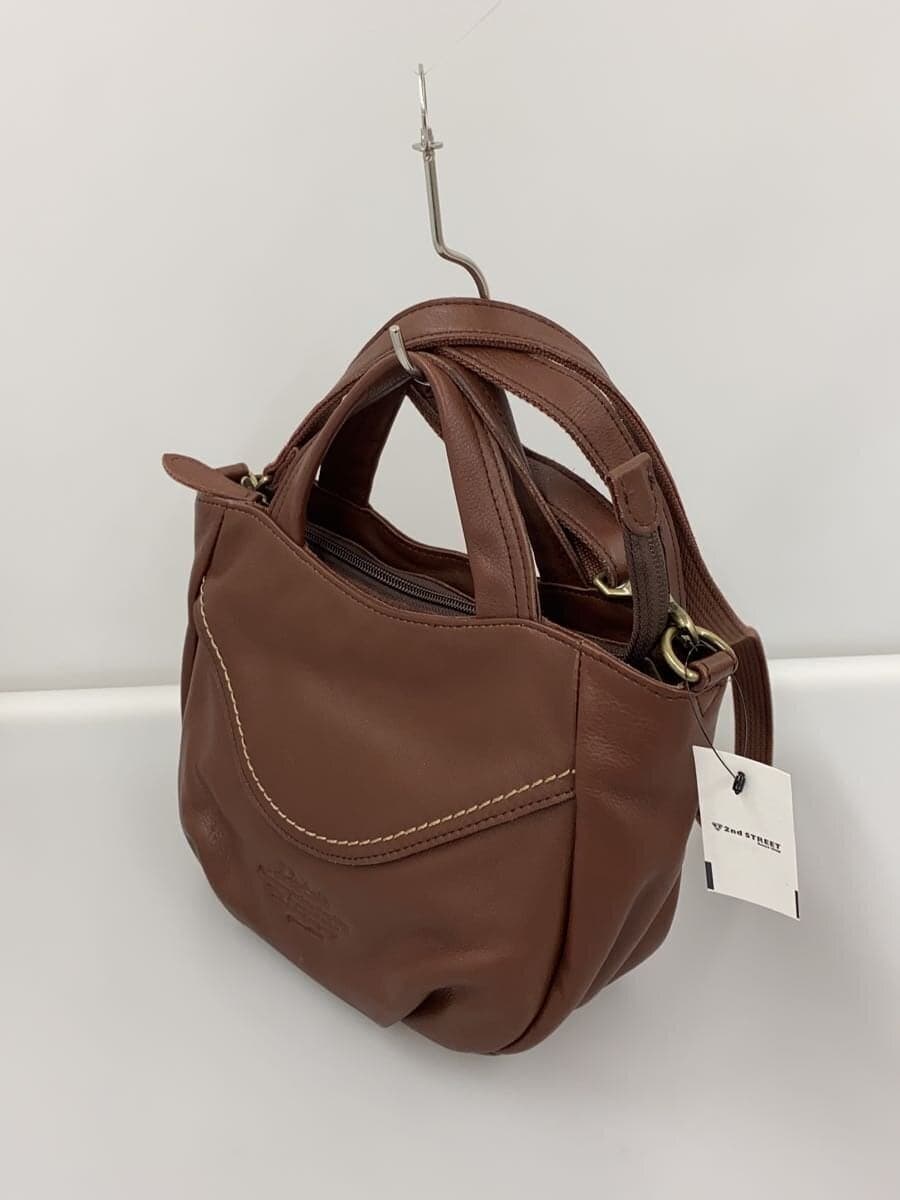 DAKOTA2-Way Shoulder Bag Leather BRW Solid 1541661 2