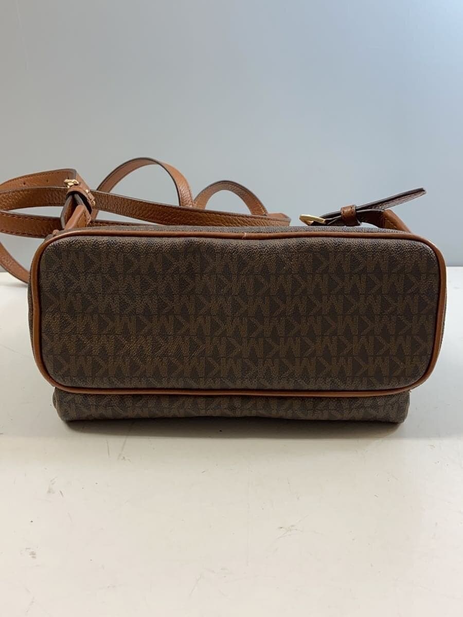 MICHAEL KORS Backpack Leather BRW All Over Pattern 35F8GAYB2B 4