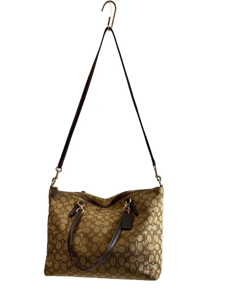 COACH Handbag BRW All Over Pattern